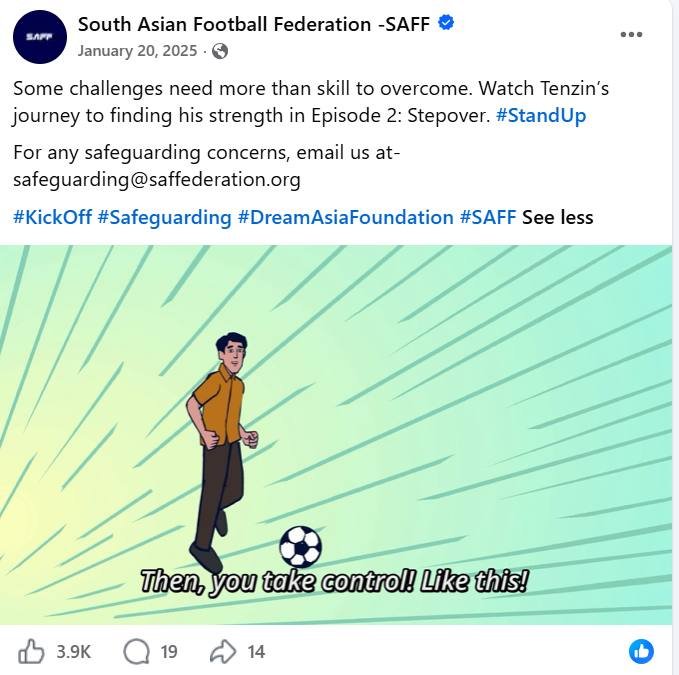 SAFF Kick Off campaign creative 1